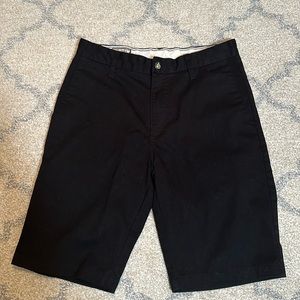 Black 28" Waist Volcom Shorts